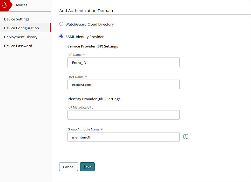 Screenshot of Entra ID, Azure new group setup 1